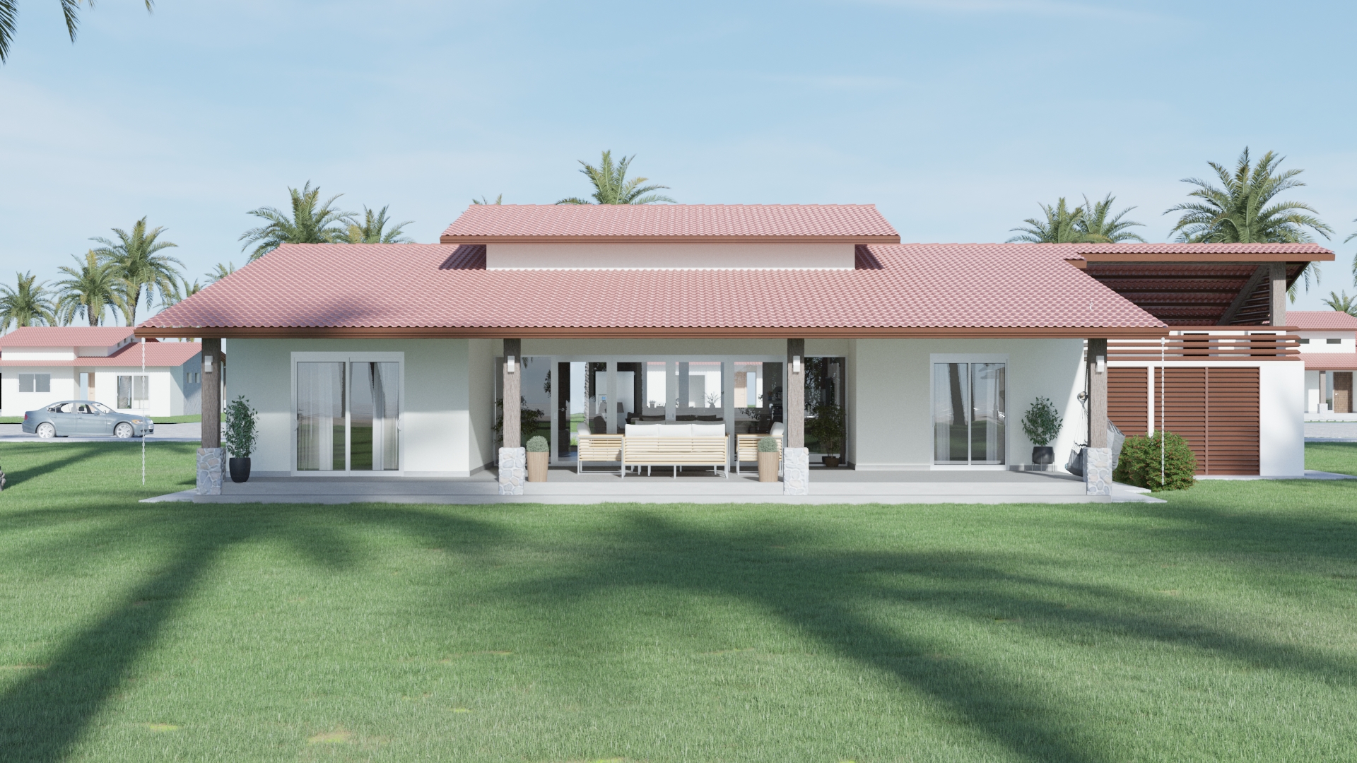 2.casa E Vista Posterior